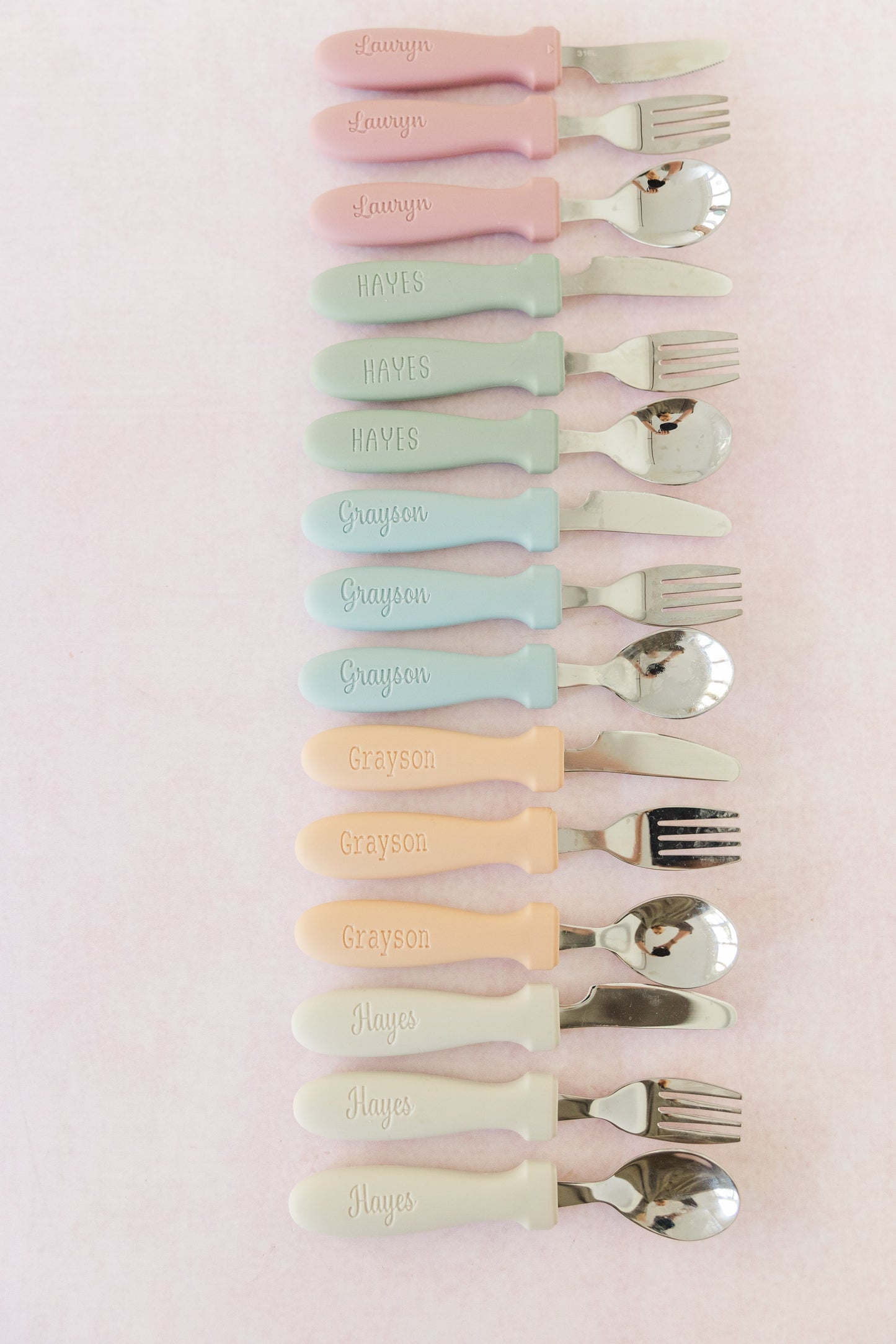 Personalized Toddler Utensils (set of 3)