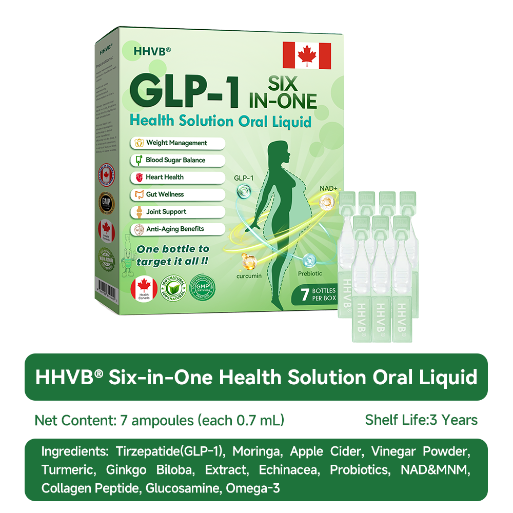 🔥 Only 10 boxes left! Get an extra 30% off! HHVB® GLP-1 Six-in-One Oral Liquid is doctor-tested and proven safe — just 4 to 6 boxes help support weight, blood sugar, digestion, and energy with lasting results!