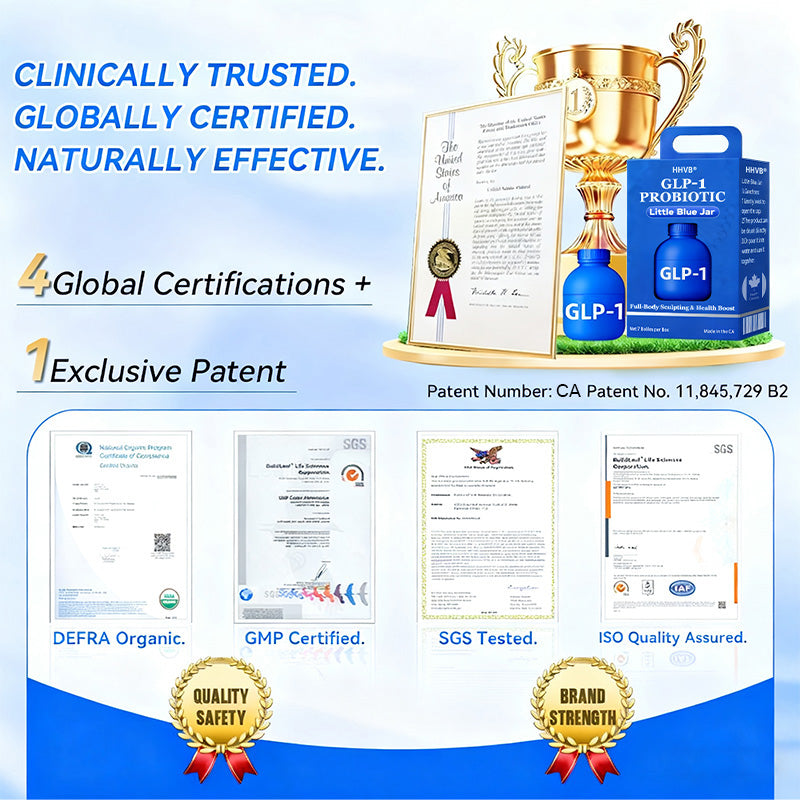 𝐻𝐶✅𝐎𝐟𝐟𝐢𝐜𝐢𝐚𝗜𝗜𝐲 𝐀𝐮𝐭𝐡𝐨𝐫𝐢𝐬𝐞𝐝 𝐄𝐱𝐜𝐥𝐮𝐬𝐢𝐯𝐞 𝐄𝐝𝐢𝐭𝐢𝐨𝐧 | 𝐻𝐻𝑉𝐵® 𝐆 𝗟 𝐏-𝟏 𝐏𝐫𝗼𝐛𝒊𝗼𝐭𝒊𝐜 𝐅𝐮𝗹𝗹-𝐁𝗼𝐝𝐲 𝐒𝐜𝐮𝗹𝐩𝐭𝐢𝐧𝐠 & 𝐇𝐞𝐚𝐥𝐭𝐡 𝐁𝗼𝗼𝐬𝐭 𝐋𝒊𝐭𝐭𝗹𝐞 𝐁𝗹𝐮𝐞 𝐉𝒂𝐫~Activate GLP-1 naturally and lose weight the easy way~Not just weight loss, but a full metabolic upgrade