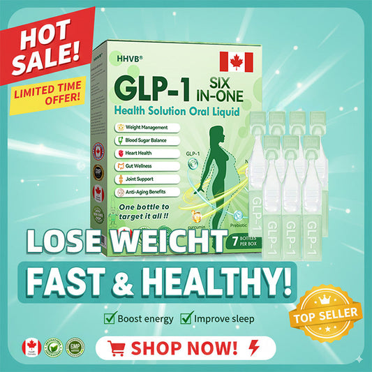 🔥 Only 10 boxes left! Get an extra 30% off! HHVB® GLP-1 Six-in-One Oral Liquid is doctor-tested and proven safe — just 4 to 6 boxes help support weight, blood sugar, digestion, and energy with lasting results!
