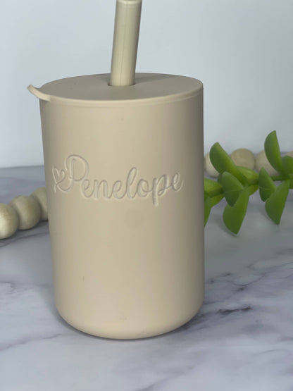Personalized Silicone Sippy Cup