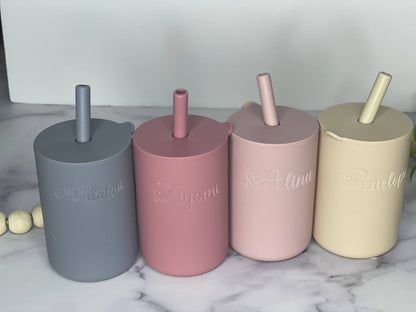 Personalized Silicone Sippy Cup