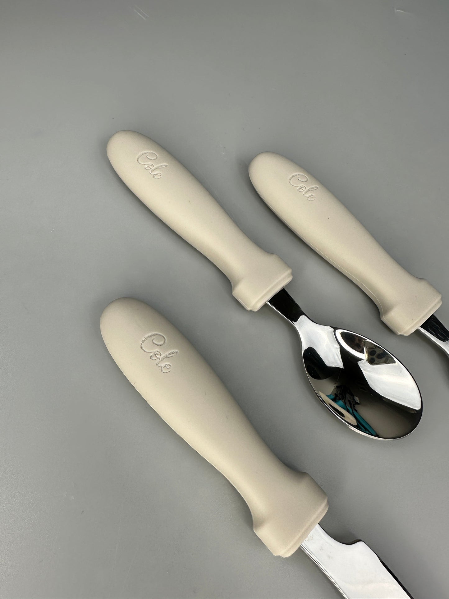 Personalized Toddler Utensils (set of 3)